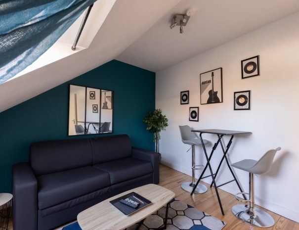 Résidence Kméléon : Logements de courte durée au Mans. Passez d'agréables séjours en famille, entre amis ou pour le travail.