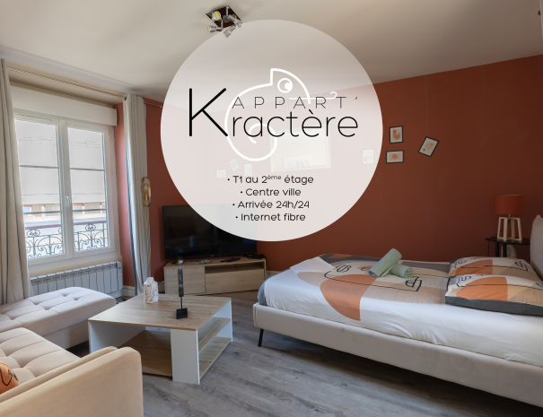 Résidence Kméléon : Logements de courte durée au Mans. Passez d'agréables séjours en famille, entre amis ou pour le travail.