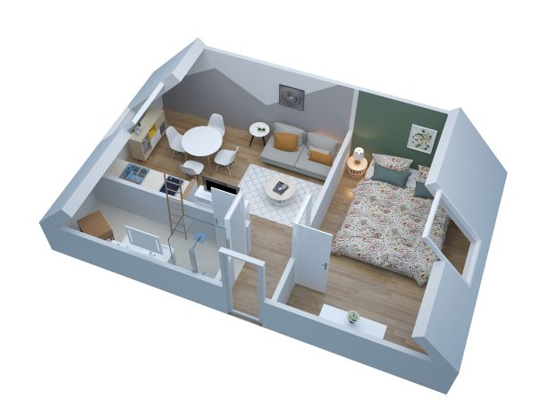 Résidence Kméléon : Logements de courte durée au Mans. Passez d'agréables séjours en famille, entre amis ou pour le travail.